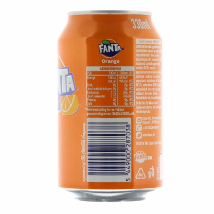 Fanta Orange 24x330ml Can CCEP – Image 2