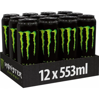 Monster Energy Green 12x500ml Can CCEP – Image 2